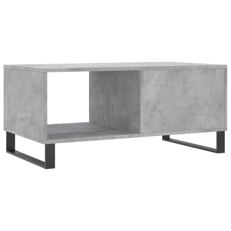 Casa si Gradina - Mobilier - Mese si birouri - Masute de cafea - Masuta de cafea, gri beton, 90x50x40 cm, lemn prelucrat - Infinity.ro