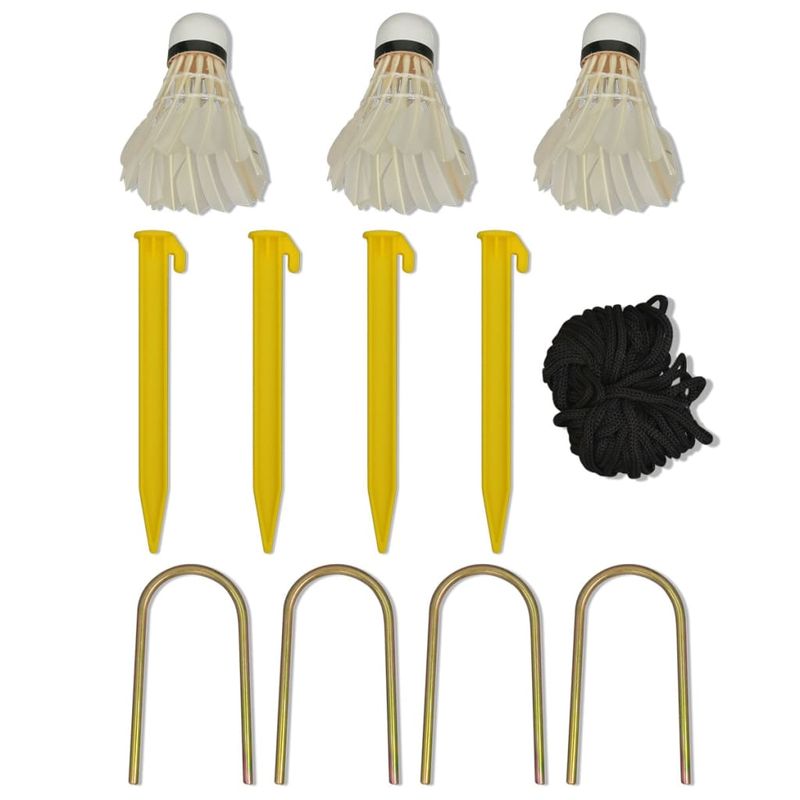 Sport si Outdoor - Sporturi cu paleta - Badminton - Echipamente de badminton - Fileu de badminton cu fluturasi, 600 x 155 cm - Infinity.ro