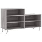 Casa si Gradina - Mobilier - Organizare si depozitare - Organizator incaltaminte - Pantofar, gri sonoma, 102x36x60 cm, lemn prelucrat - Infinity.ro