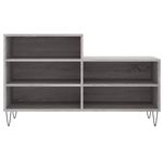 Casa si Gradina - Mobilier - Organizare si depozitare - Organizator incaltaminte - Pantofar, gri sonoma, 102x36x60 cm, lemn prelucrat - Infinity.ro