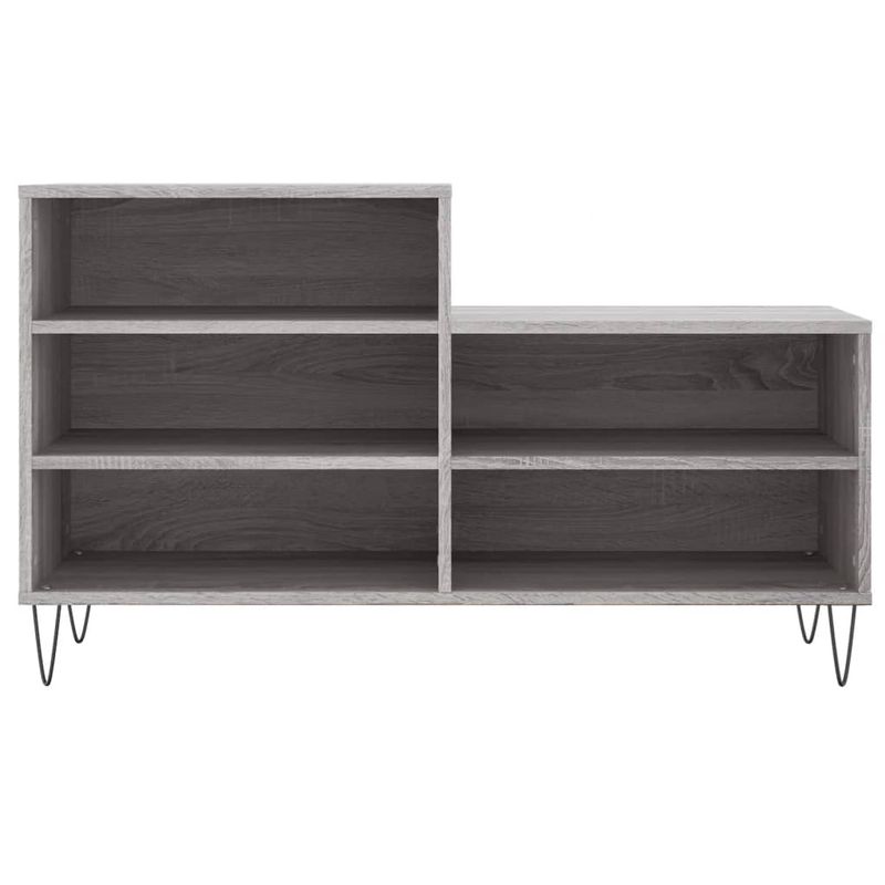 Casa si Gradina - Mobilier - Organizare si depozitare - Organizator incaltaminte - Pantofar, gri sonoma, 102x36x60 cm, lemn prelucrat - Infinity.ro