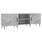Casa si Gradina - Mobilier - Comode si corpuri - Comode - Comoda TV, gri beton, 150x30x50 cm, lemn compozit - Infinity.ro