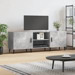 Casa si Gradina - Mobilier - Comode si corpuri - Comode - Comoda TV, gri beton, 150x30x50 cm, lemn compozit - Infinity.ro