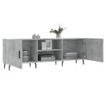 Casa si Gradina - Mobilier - Comode si corpuri - Comode - Comoda TV, gri beton, 150x30x50 cm, lemn compozit - Infinity.ro