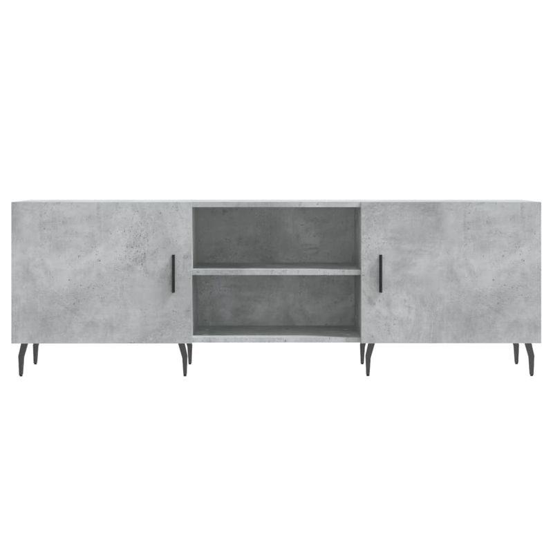 Casa si Gradina - Mobilier - Comode si corpuri - Comode - Comoda TV, gri beton, 150x30x50 cm, lemn compozit - Infinity.ro