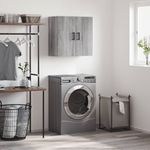 Casa si Gradina - Mobilier - Dulapuri si sifoniere - Dulapuri - Dulap de perete, gri sonoma, 60x31x60 cm, lemn compozit - Infinity.ro