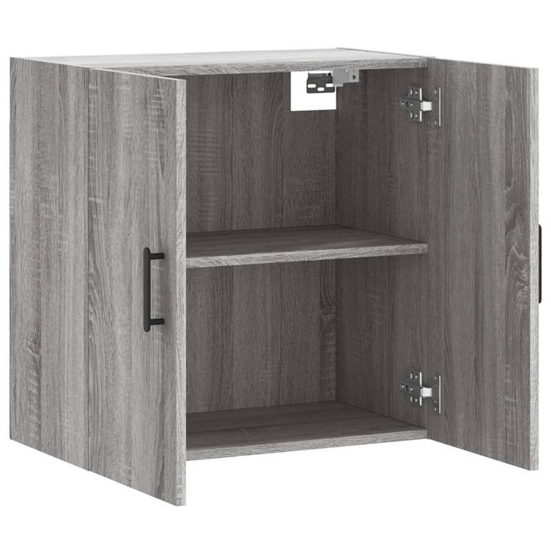 Casa si Gradina - Mobilier - Dulapuri si sifoniere - Dulapuri - Dulap de perete, gri sonoma, 60x31x60 cm, lemn compozit - Infinity.ro