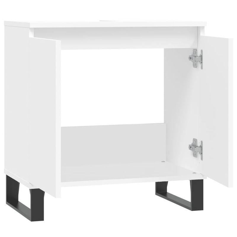 Casa si Gradina - Mobilier - Mobilier baie - Comode baie - Dulap de chiuveta, alb, 58x33x60 cm, lemn prelucrat - Infinity.ro