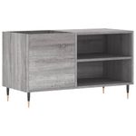 Casa si Gradina - Mobilier - Dulapuri si sifoniere - Dulapuri - Dulap pentru discuri gri sonoma 85x38x48 cm lemn prelucrat - Infinity.ro