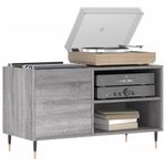 Casa si Gradina - Mobilier - Dulapuri si sifoniere - Dulapuri - Dulap pentru discuri gri sonoma 85x38x48 cm lemn prelucrat - Infinity.ro