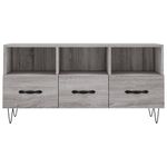 Casa si Gradina - Mobilier - Comode si corpuri - Comode - Dulap TV, gri sonoma, 102x36x50 cm, lemn prelucrat - Infinity.ro