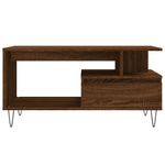 Casa si Gradina - Mobilier - Mese si birouri - Masute de cafea - Masuta de cafea, stejar maro, 90x49x45 cm, lemn prelucrat - Infinity.ro
