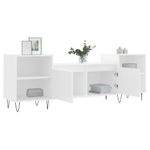 Casa si Gradina - Mobilier - Comode si corpuri - Comode - Comoda TV, alb, 160x35x55 cm, lemn prelucrat - Infinity.ro