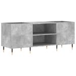 Casa si Gradina - Mobilier - Dulapuri si sifoniere - Dulapuri - Dulap pentru discuri gri beton, 121x38x48 cm, lemn prelucrat - Infinity.ro