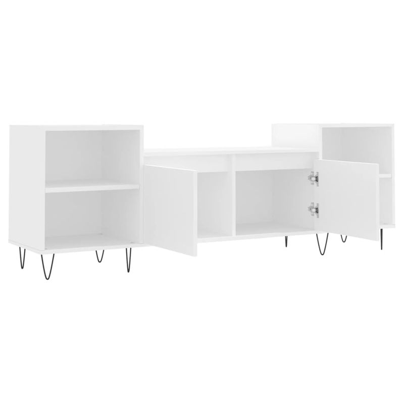 Casa si Gradina - Mobilier - Comode si corpuri - Comode - Comoda TV, alb, 160x35x55 cm, lemn prelucrat - Infinity.ro