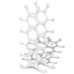 Casa si Gradina - Bucatarie si vesela - Accesorii bar - Carafe si decantoare - Suport sticle de vin pentru 15 sticle, argintiu, aluminiu - Infinity.ro