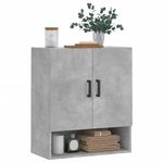 Casa si Gradina - Mobilier - Dulapuri si sifoniere - Dulapuri - Dulap de perete, gri beton, 60x31x70 cm, lemn compozit - Infinity.ro