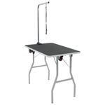 Petshop - Ingrijire si Igiena - Aparate de ingrijire - Alte aparate ingrijire animale - Masa portabila de toaletare pentru caini, cu roti - Infinity.ro