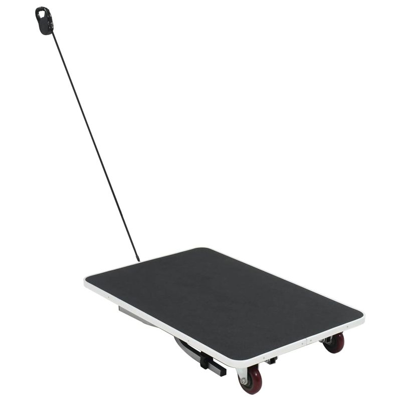 Petshop - Ingrijire si Igiena - Aparate de ingrijire - Alte aparate ingrijire animale - Masa portabila de toaletare pentru caini, cu roti - Infinity.ro