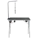 Petshop - Ingrijire si Igiena - Aparate de ingrijire - Alte aparate ingrijire animale - Masa portabila de toaletare pentru caini, cu roti - Infinity.ro