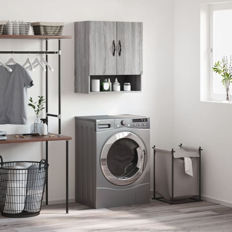 Casa si Gradina - Mobilier - Dulapuri si sifoniere - Dulapuri - Dulap de perete, gri sonoma, 60x31x70 cm, lemn compozit - Infinity.ro