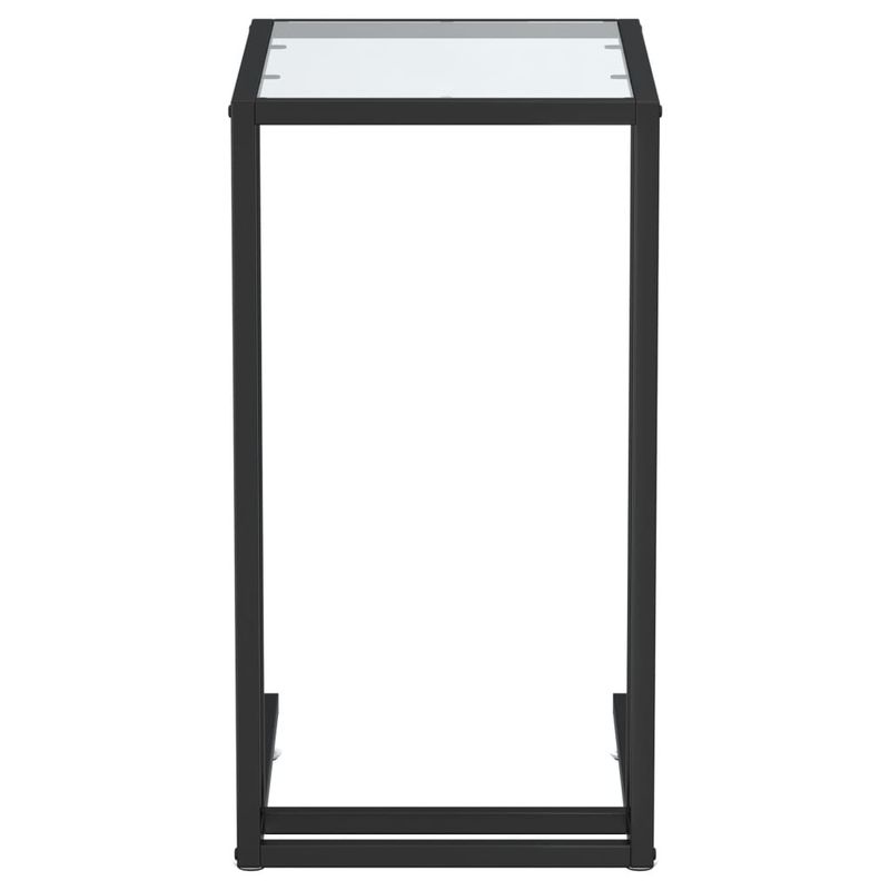 Casa si Gradina - Mobilier - Mese si birouri - Mese living - Masa laterala de calculator, transparent, 50x35x65 cm, sticla - Infinity.ro