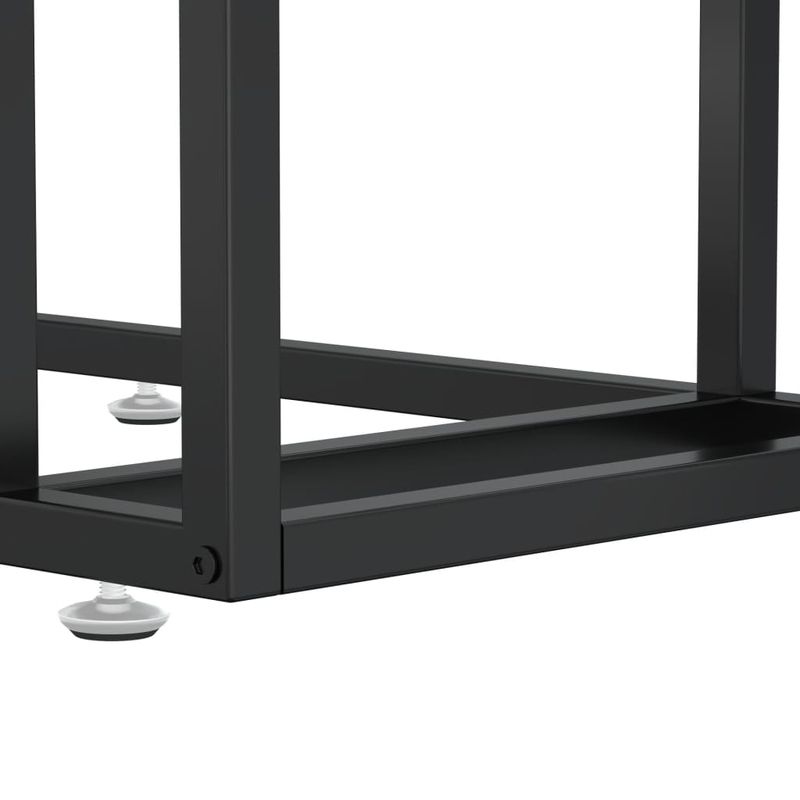 Casa si Gradina - Mobilier - Mese si birouri - Mese living - Masa laterala de calculator, transparent, 50x35x65 cm, sticla - Infinity.ro