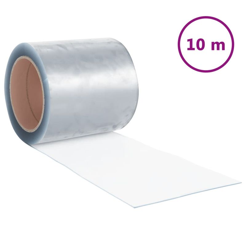 Casa si Gradina - Textile si covoare - Perdele si draperii - Perdele - Perdea pentru usa, transparent, 200 mmx1,6 mm 10 m, PVC - Infinity.ro