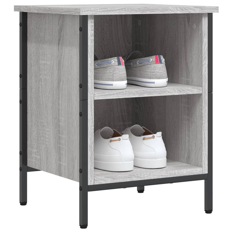 Casa si Gradina - Mobilier - Organizare si depozitare - Organizator incaltaminte - Pantofar, gri sonoma, 38x35x50 cm, lemn compozit - Infinity.ro