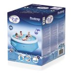 Casa si Gradina - Gradina si terasa - Piscine si accesorii - Piscine - Bestway Piscina gonflabila Fast Set, 244 x 66 cm, rotunda, 57265 - Infinity.ro