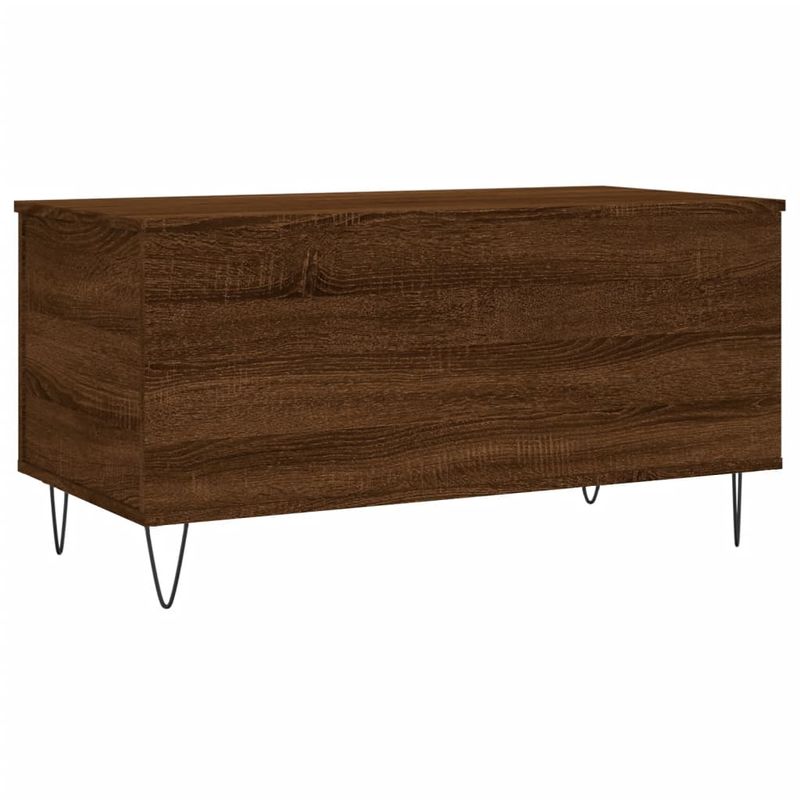 Casa si Gradina - Mobilier - Mese si birouri - Masute de cafea - Masuta de cafea, stejar maro, 90x44,5x45 cm, lemn compozit - Infinity.ro