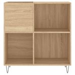 Casa si Gradina - Mobilier - Dulapuri si sifoniere - Dulapuri - Dulap pentru discuri stejar sonoma 84,5x38x89 cm lemn compozit - Infinity.ro