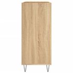 Casa si Gradina - Mobilier - Dulapuri si sifoniere - Dulapuri - Dulap pentru discuri stejar sonoma 84,5x38x89 cm lemn compozit - Infinity.ro