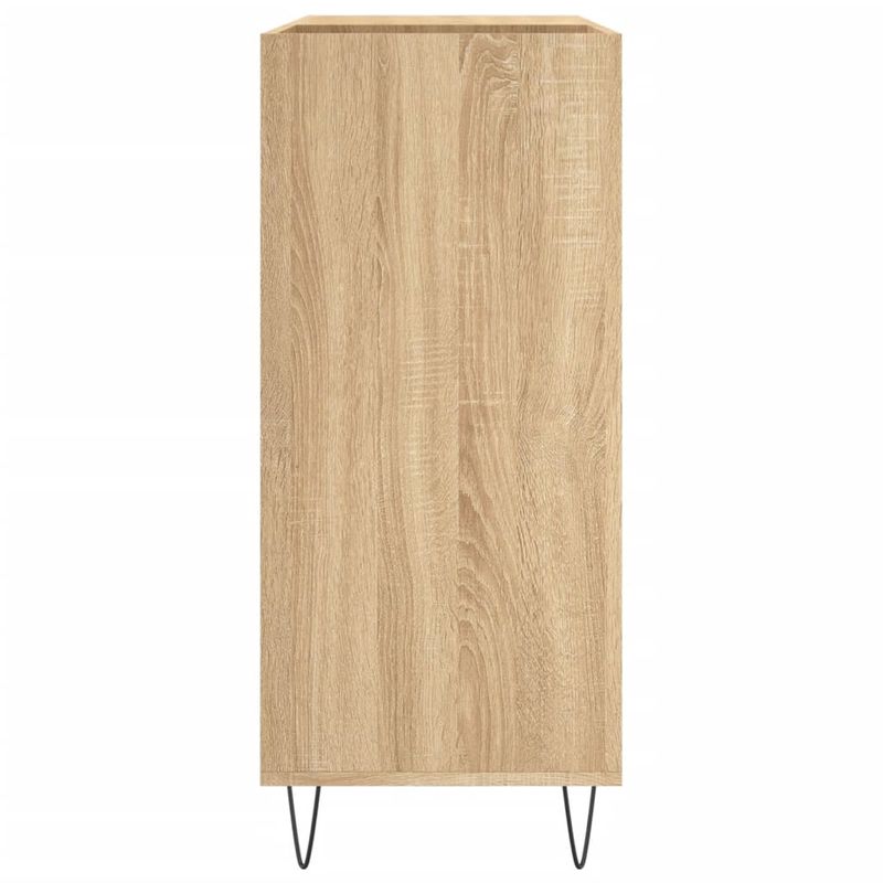 Casa si Gradina - Mobilier - Dulapuri si sifoniere - Dulapuri - Dulap pentru discuri stejar sonoma 84,5x38x89 cm lemn compozit - Infinity.ro