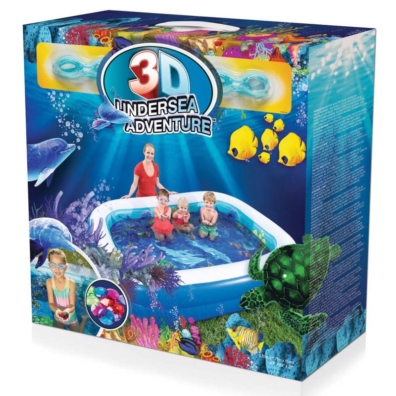 Casa si Gradina - Gradina si terasa - Piscine si accesorii - Piscine - Bestway Piscina gonflabila Undersea Adventure, 54177 - Infinity.ro