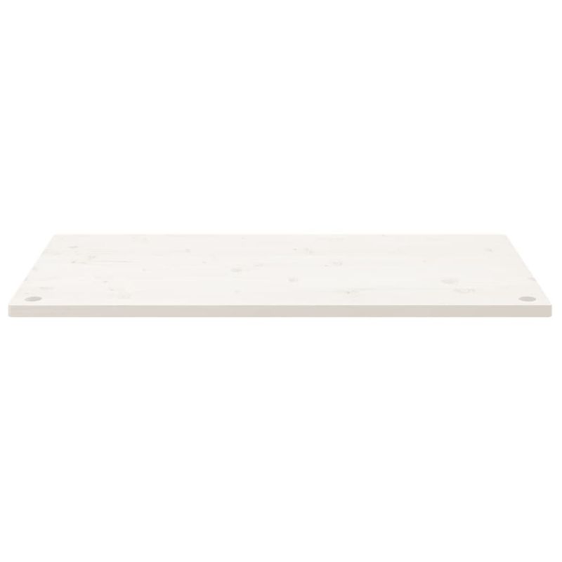Casa si Gradina - Mobilier - Feronerie si accesorii mobila - Blat de birou, alb, 100x60x2,5 cm, lemn masiv de pin - Infinity.ro