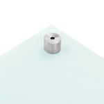 Casa si Gradina - Sanitare - Chiuveta bucatarie si accesorii - Accesorii chiuvete - Panou antistropi de bucatarie, alb, 90x60 cm, sticla securizata - Infinity.ro