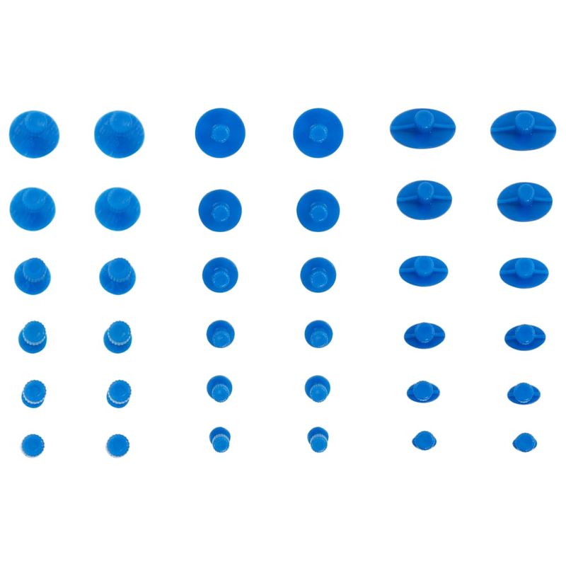 Auto si Moto - Reparatii si depanare - Scule auto - Scule si truse auto - Ventuze tragere lipire indepartare deformari auto, 36 buc. - Infinity.ro