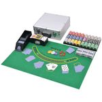 Jucarii, Copii si Bebe - Jucarii si jocuri - Jocuri si puzzle - Jocuri de societate - Set de poker/blackjack cu 600 de jetoane cu laser din aluminiu - Infinity.ro