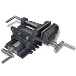 Casa si Gradina - Constructii - Scule electrice si accesorii - Menghine si cleme fixare - Menghina in cruce masina de gaurit, actionare manuala, 78 mm - Infinity.ro