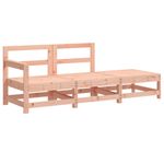 Casa si Gradina - Gradina si terasa - Mobilier exterior - Canapele si fotolii gradina - Set mobilier de gradina cu perne, 3 piese, lemn masiv douglas - Infinity.ro