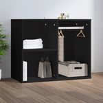 Casa si Gradina - Mobilier - Dulapuri si sifoniere - Dulapuri - Dulap de dressing, negru, 80x40x65 cm, lemn compozit - Infinity.ro
