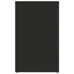 Casa si Gradina - Mobilier - Dulapuri si sifoniere - Dulapuri - Dulap de dressing, negru, 80x40x65 cm, lemn compozit - Infinity.ro