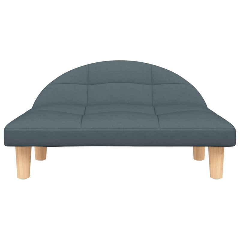 Petshop - Accesorii petshop - Culcusuri si custi - Culcusuri si saltele - Pat de caini, gri inchis, 70x52x30 cm, material textil - Infinity.ro