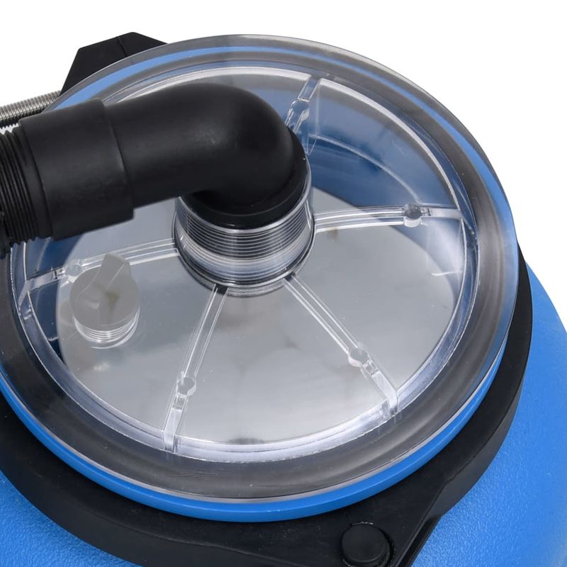 Casa si Gradina/Constructii/Scari si accesorii interioare/Alte accesorii pentru piscine - Pompa de filtrare pentru piscina, negru si albastru, 4 m³/h - Infinity.ro
