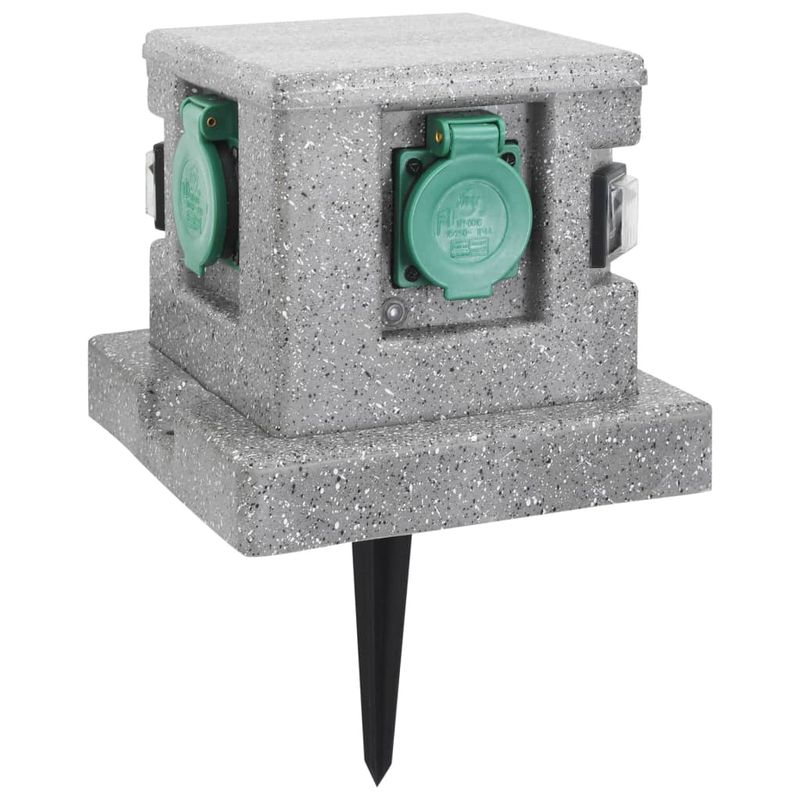 Casa si Gradina - Electrice - Prize - Priza de gradina cu senzor crepuscular, plastic - Infinity.ro