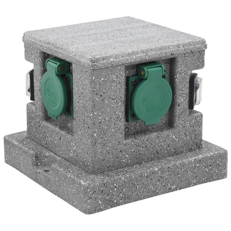 Casa si Gradina - Electrice - Prize - Priza de gradina cu senzor crepuscular, plastic - Infinity.ro