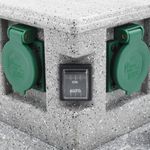 Casa si Gradina - Electrice - Prize - Priza de gradina cu senzor crepuscular, plastic - Infinity.ro