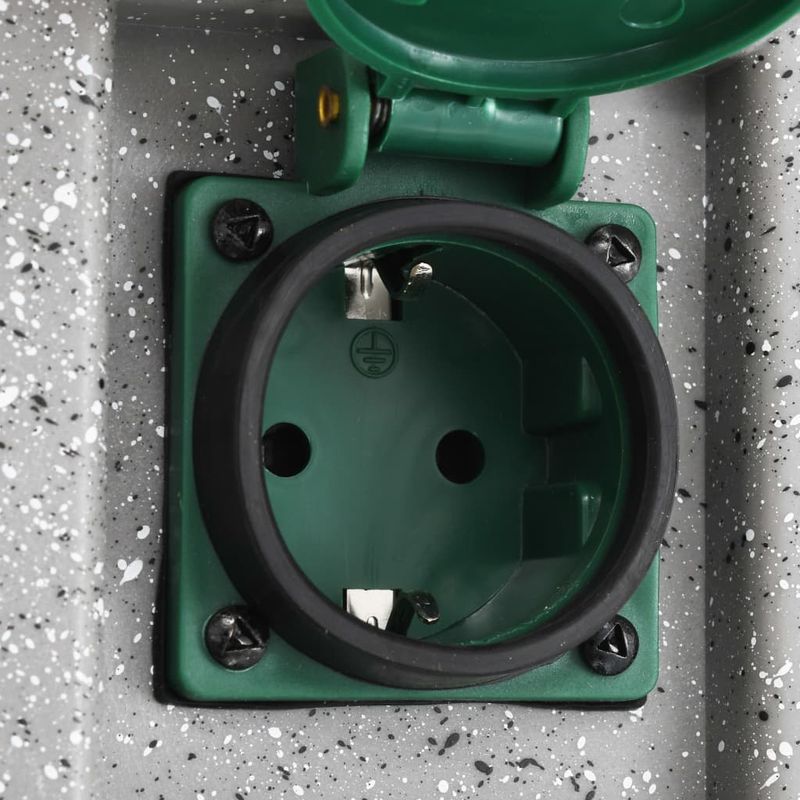 Casa si Gradina - Electrice - Prize - Priza de gradina cu senzor crepuscular, plastic - Infinity.ro