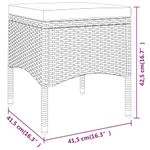 Casa si Gradina - Gradina si terasa - Mobilier exterior - Scaune si sezlonguri gradina - Set cu scaun de gradina si taburet, 4 piese, negru, poliratan - Infinity.ro